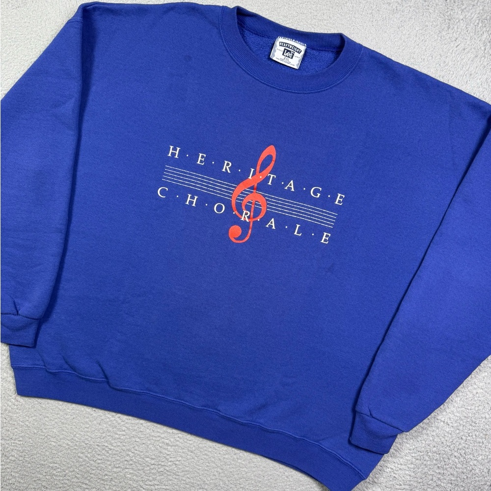 Vintage 90s Heritage Chorale music sweatshirt